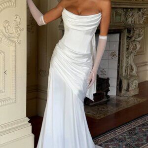 Kensington Maxi Dress Ivory